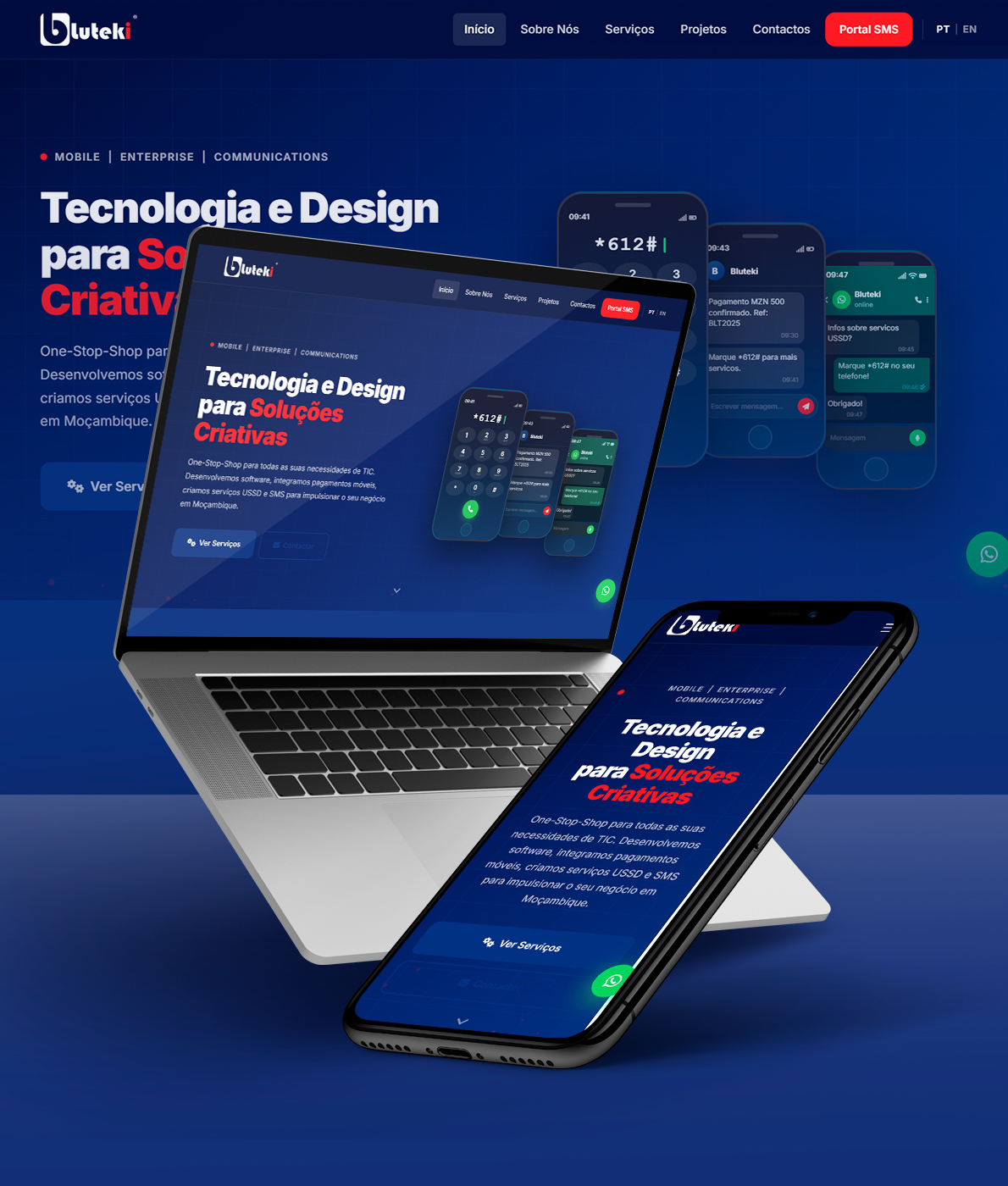 Bluteki Novo Site